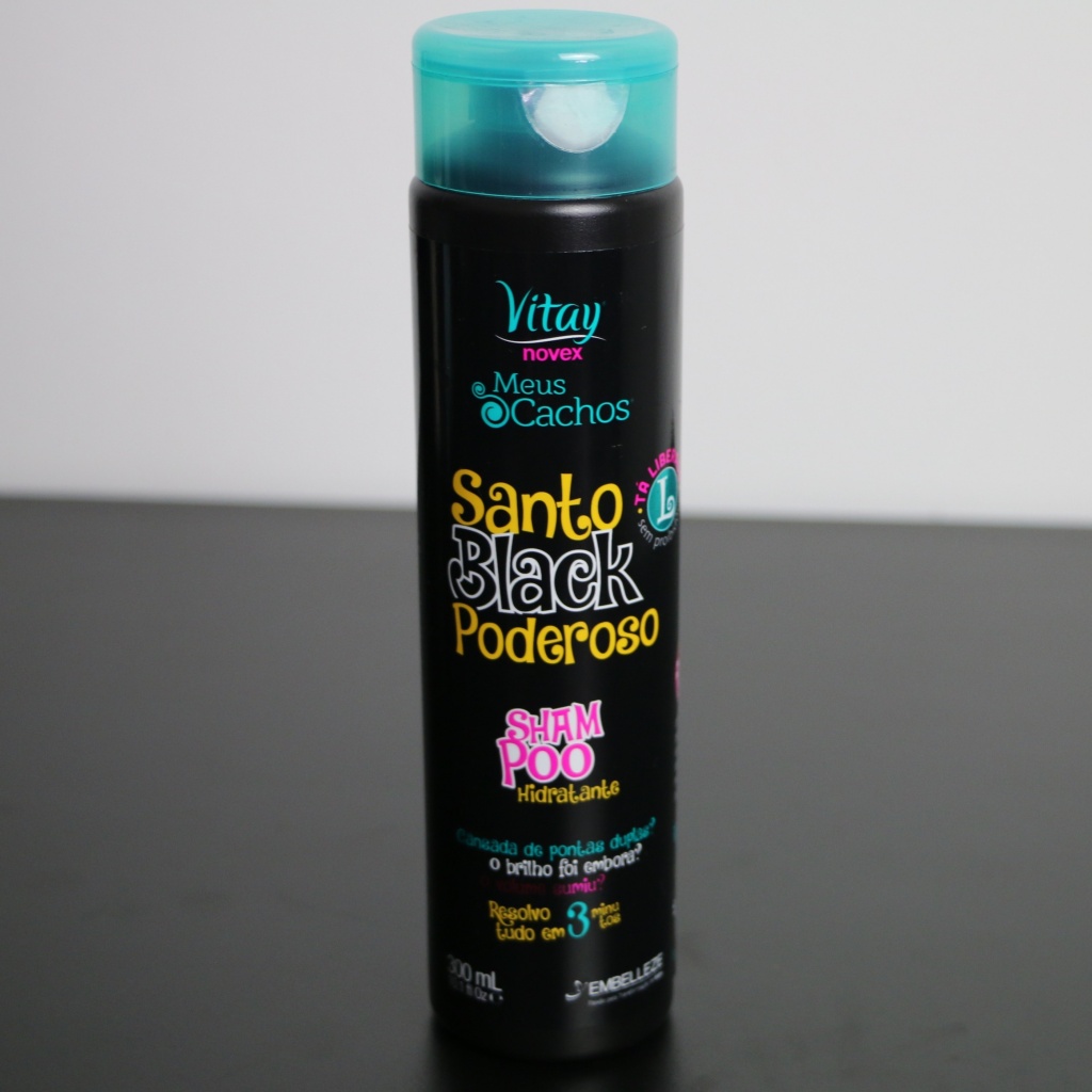 KIT SANTO BLACK PODEROSO - MEUS CACHOS NOVEX