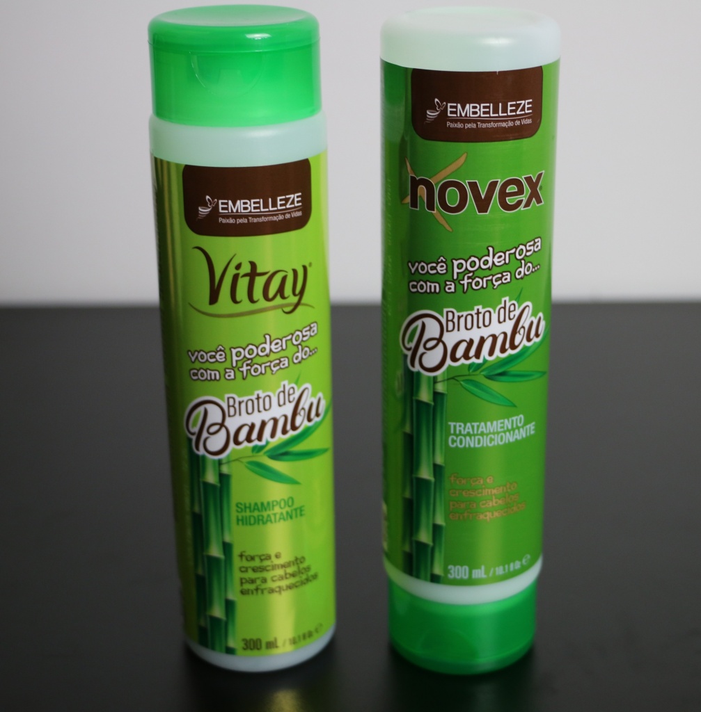 SHAMPOO E CONDICIONADOR - NOVEX BROTO DE BAMBU