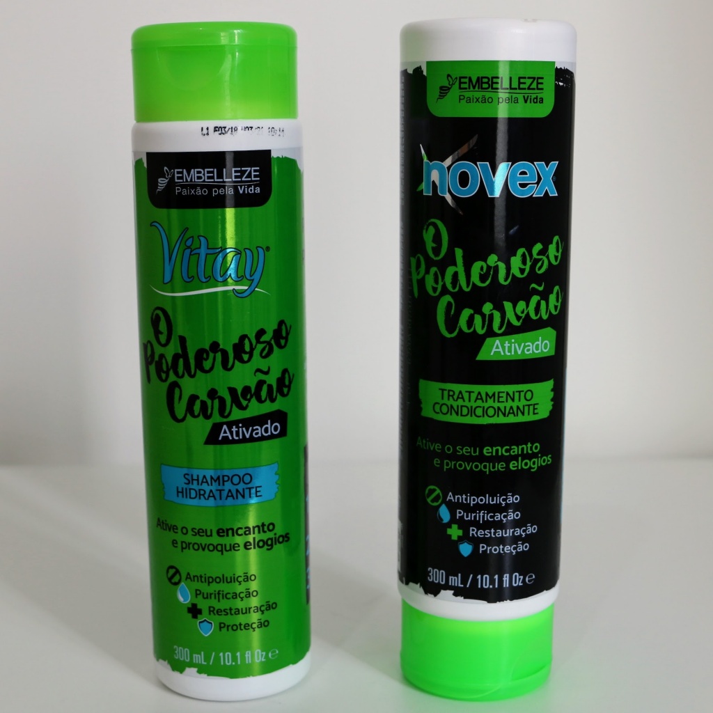 Shampoo e Condicionador Vitay | O Poderoso Carvão Ativado