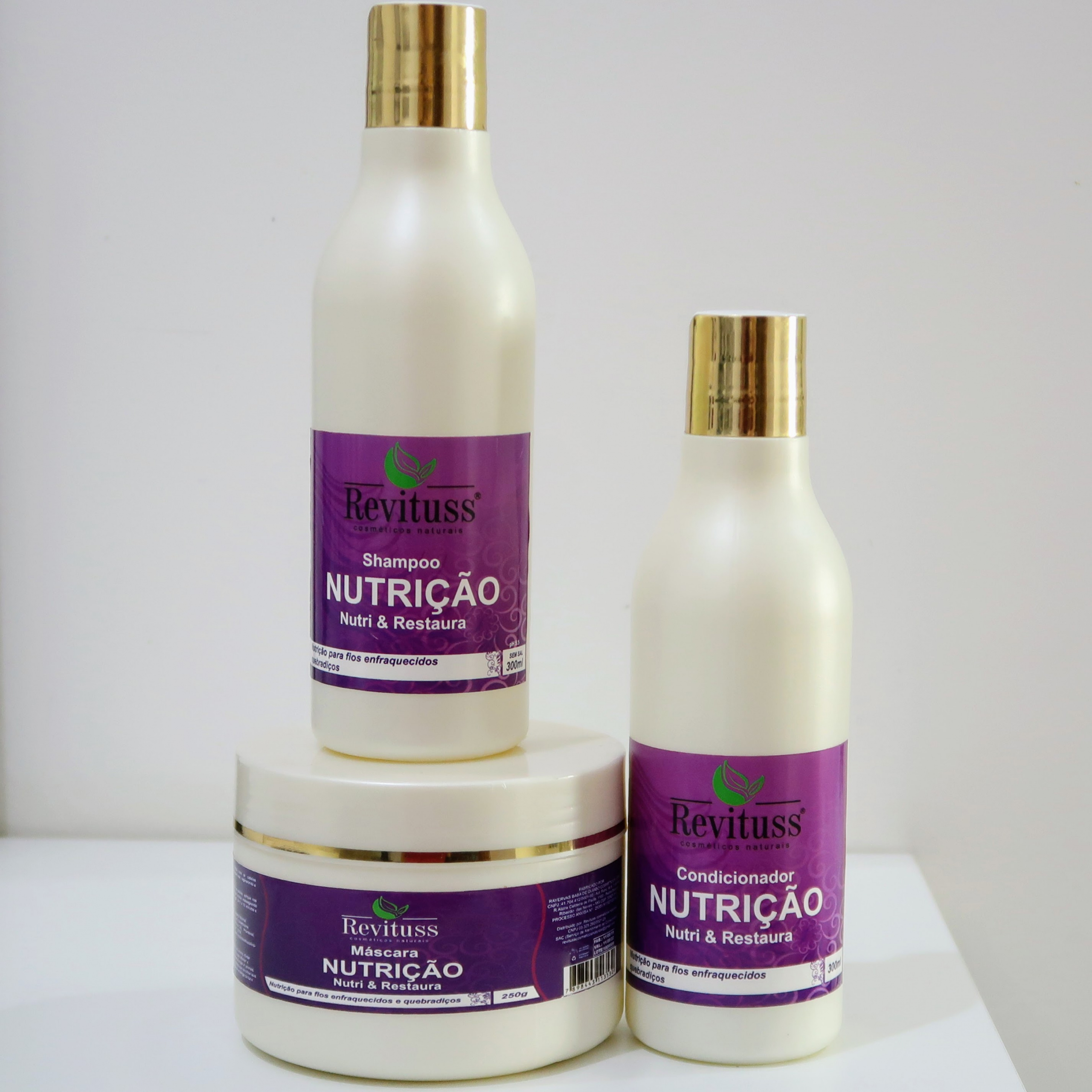 REVITUSS COSMÉTICOS | KIT NUTRIÇÃO