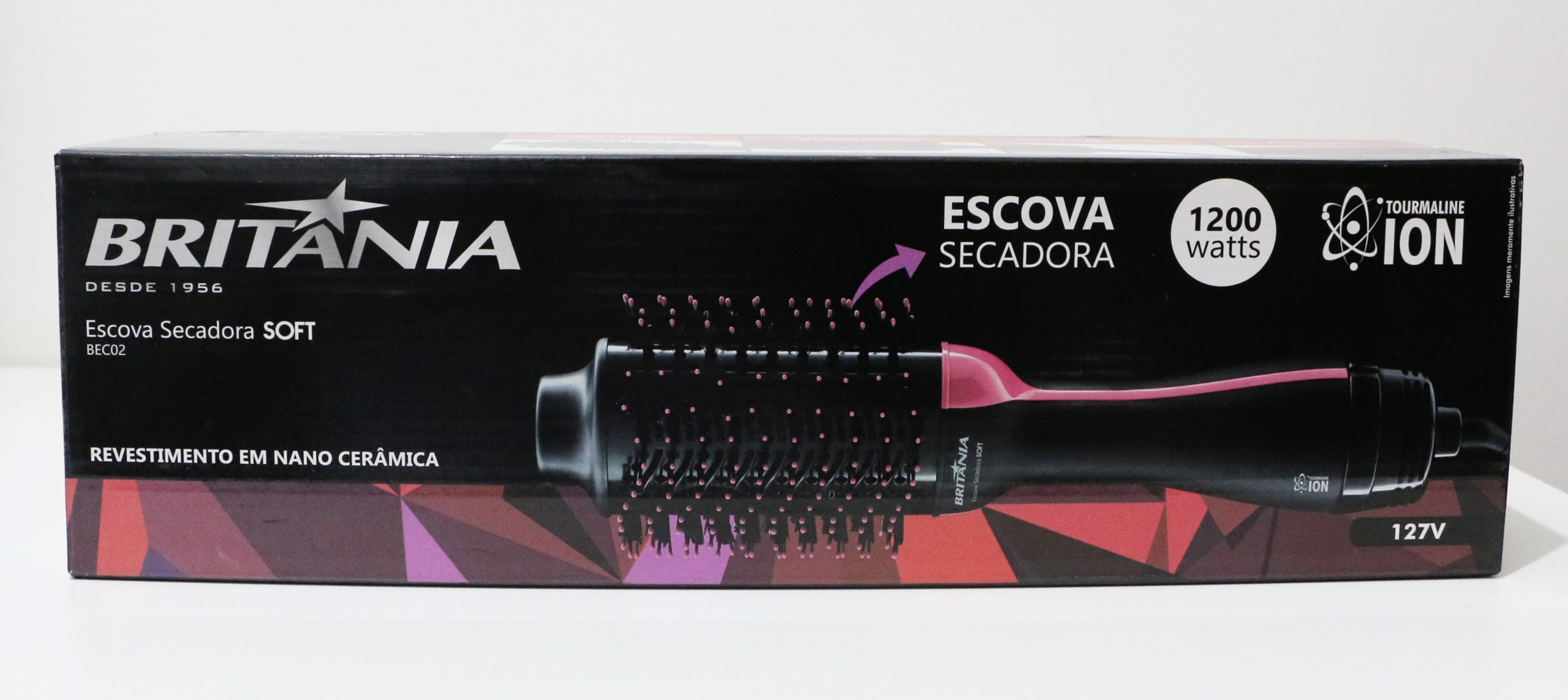 ESCOVA SECADORA BRITÂNIA SOFT BEC02