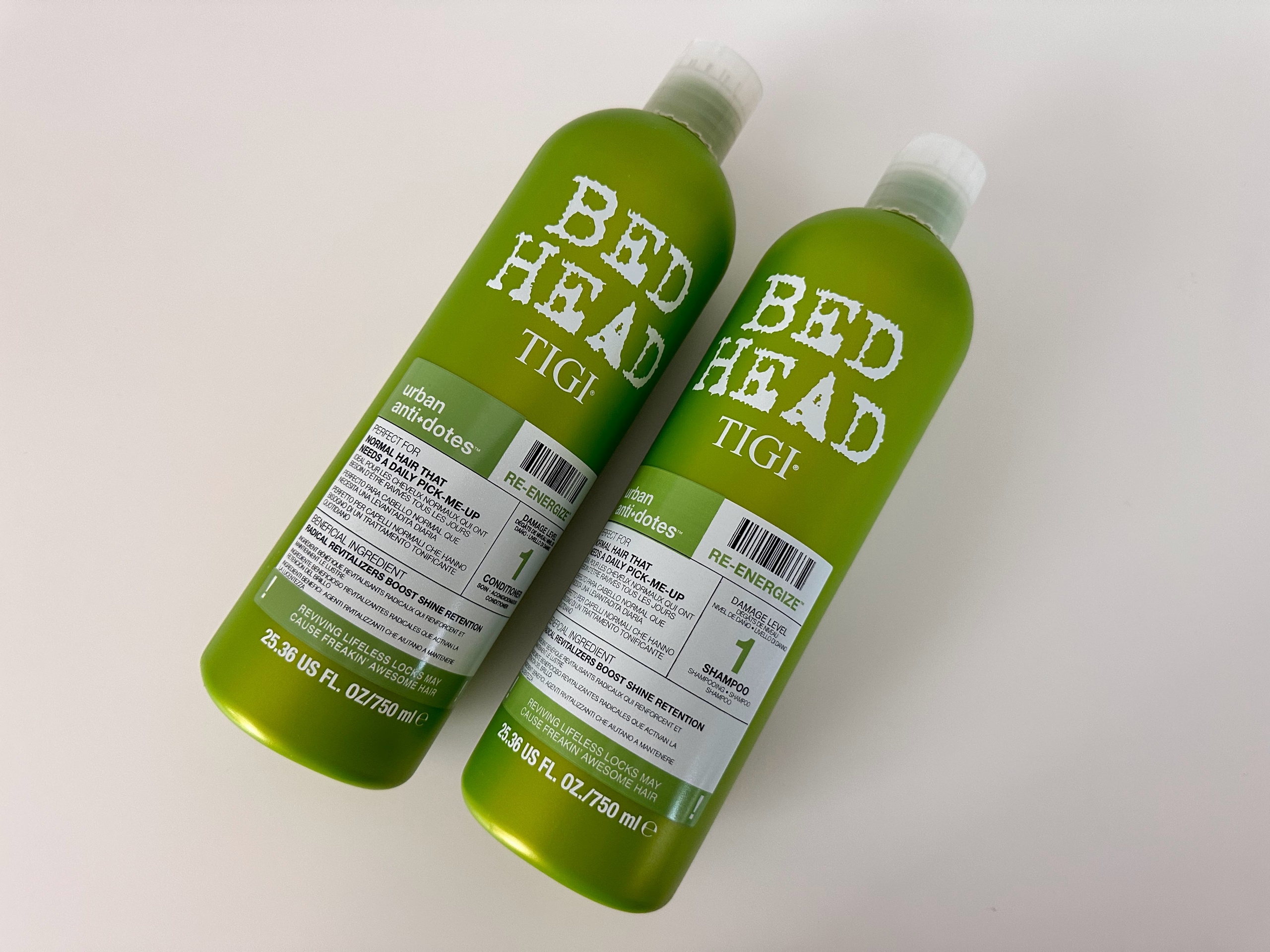 TIGI BED HEAD RE-ENERGIZE URBAN ANTI-DOTES