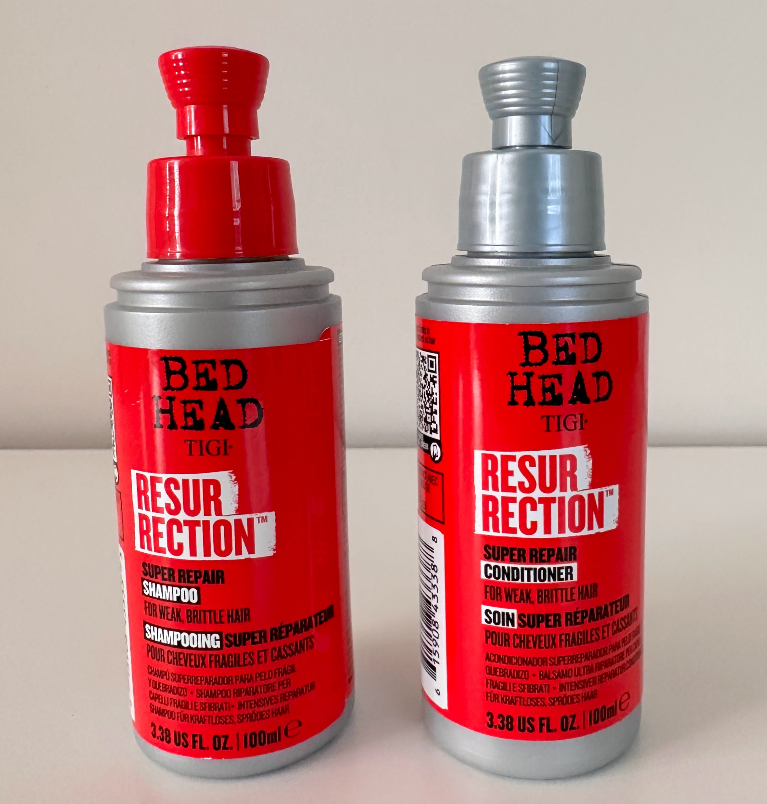BED HEAD TIGI RESURRECTION SHAMPOO E CONDICIONADOR