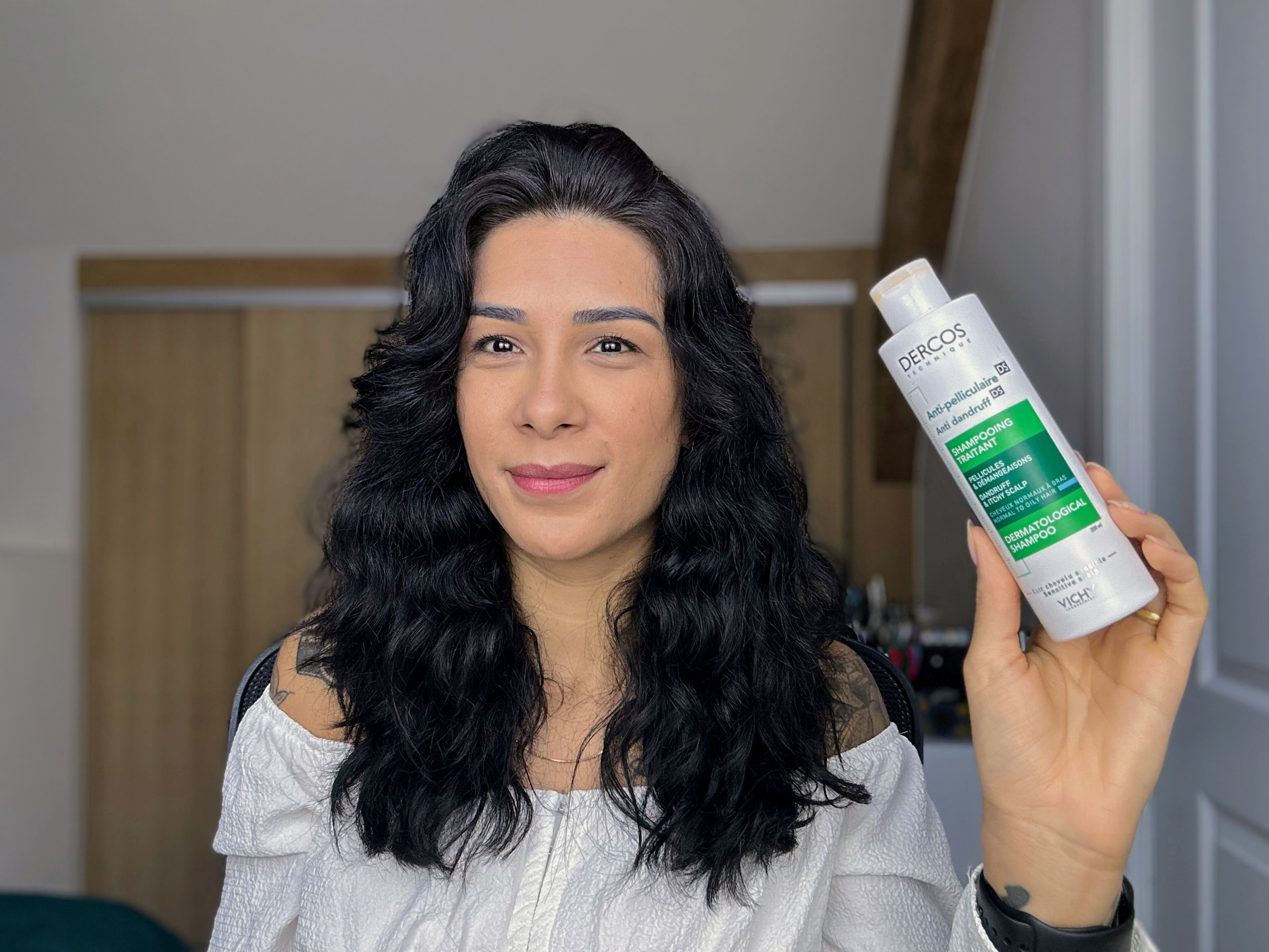 SHAMPOO PARA DERMATITE SEBORREICA - ANTICASPA DERCOS TECHNIQUE VICHY