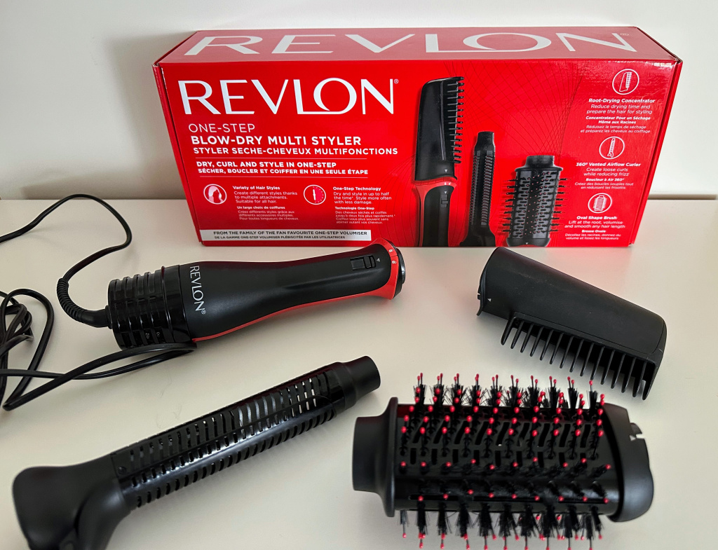 Escova Secadora Revlon One-Step Blow-Dry Multi Styler 3 em 1 RDVR5333E
