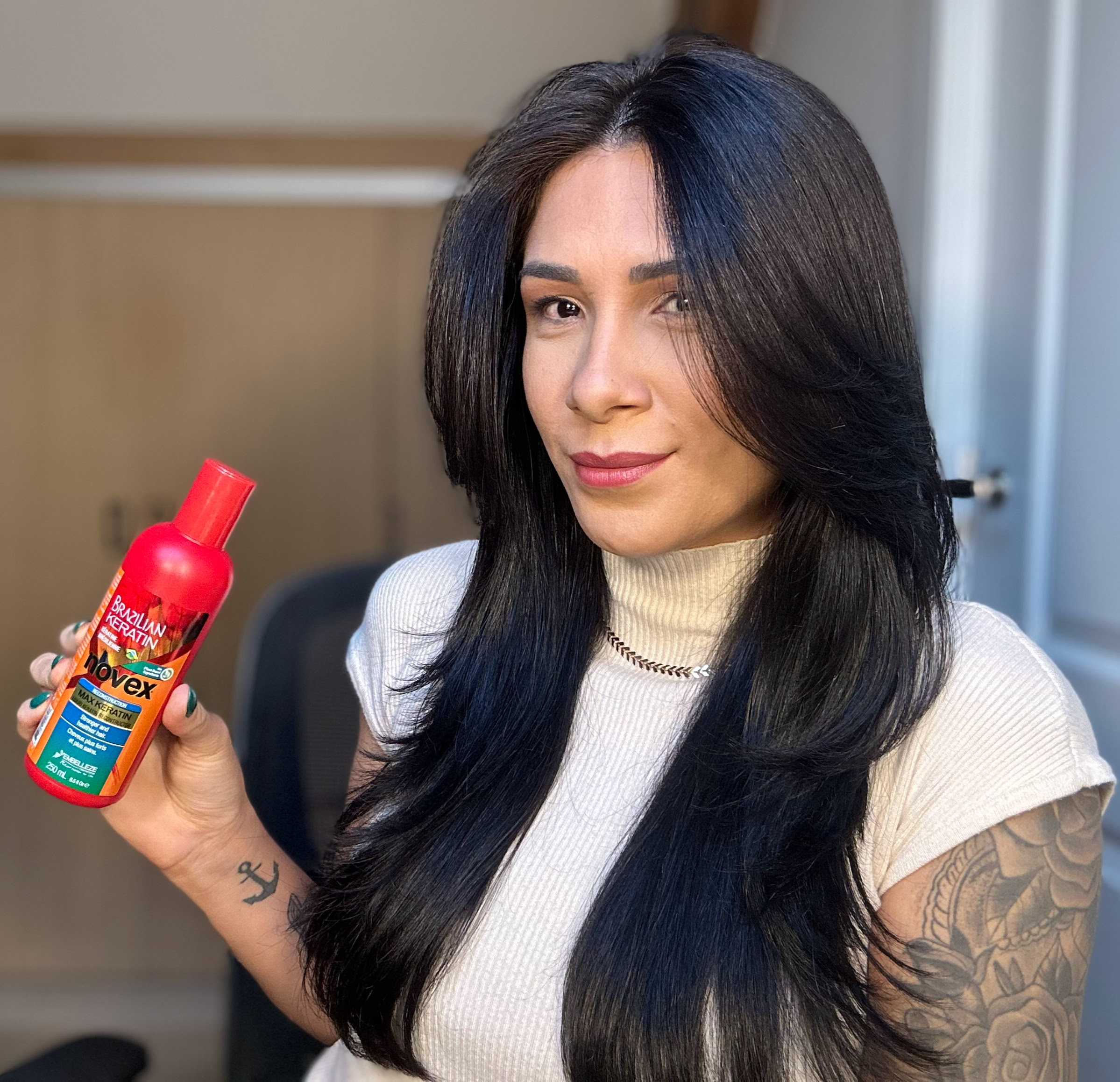 QUERATINA LÍQUIDA NOVEX  BRAZILIAN KERATIN - MAX KERATIN