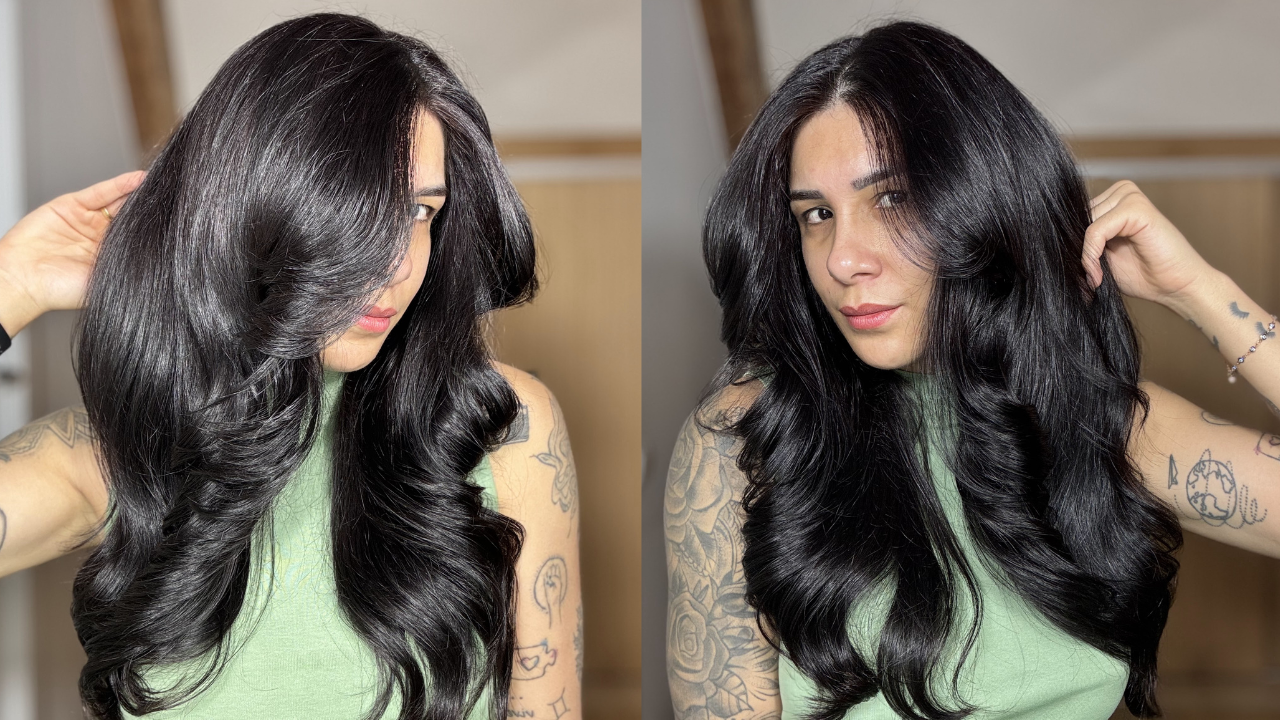 Escova de Cabelo Revlon Cerâmica Iônica Curls & Flips 25mm